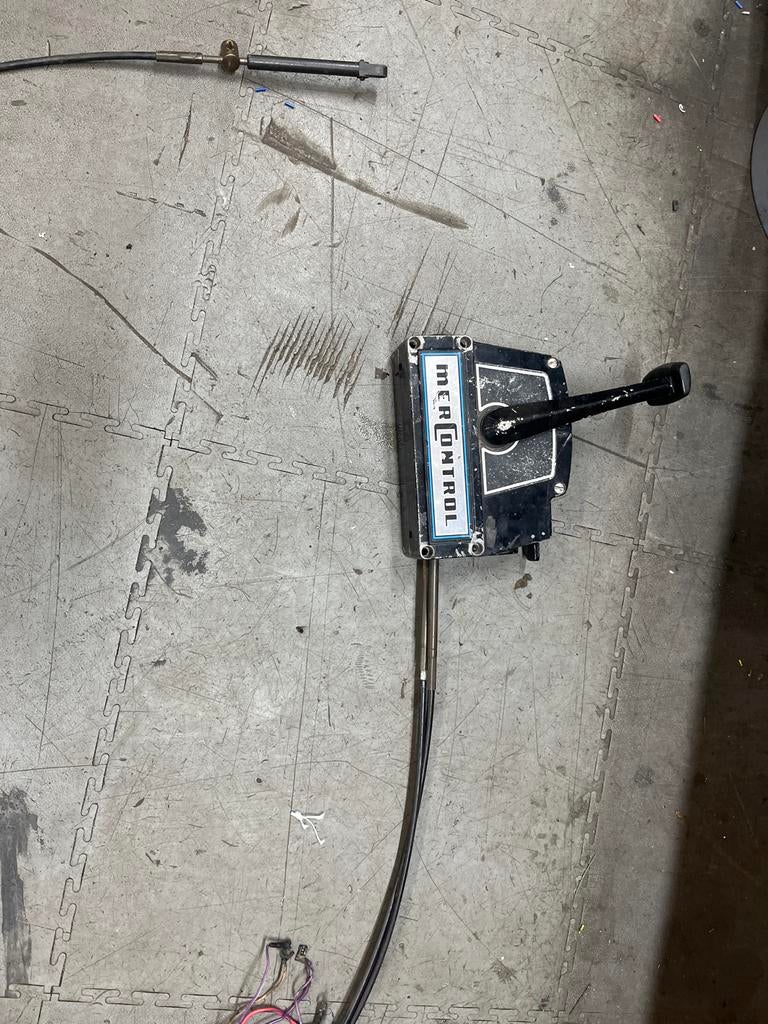 MERCONTROL Gashendel met Kabels voor Boot, Watersport en Boten, Ophalen of Verzenden, Gebruikt, Motor en Techniek, Motorboot