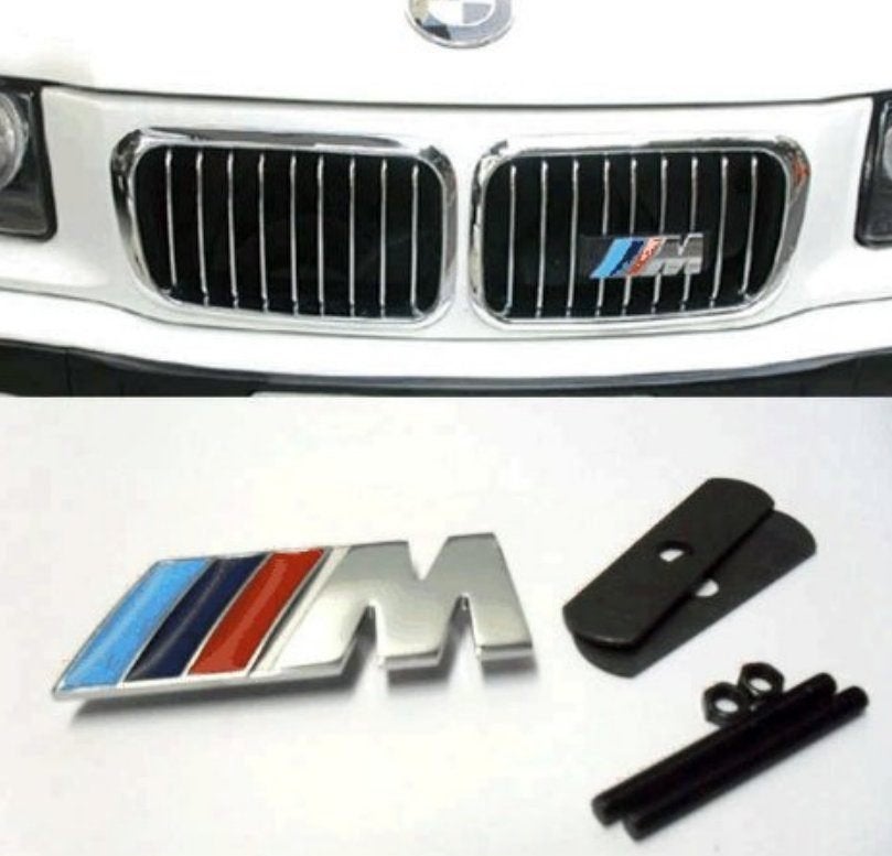M motorsport grille badge M/// embleem grill tuning voor bmw, Verzenden