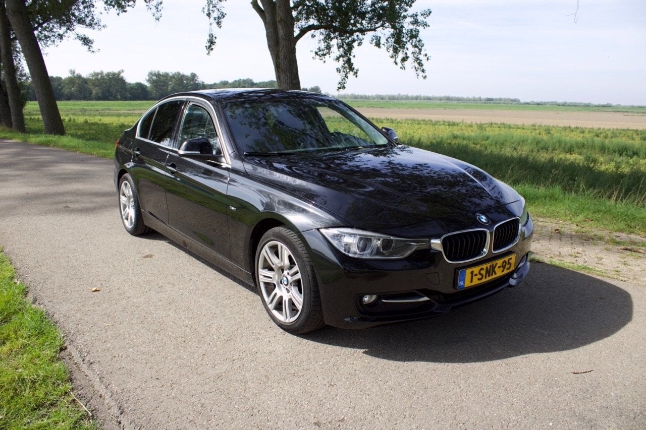 BMW 3-Serie 2.0 320D EDE 2013 Zwart, 1995 cc, Zwart, 4 cilinders, Origineel Nederlands