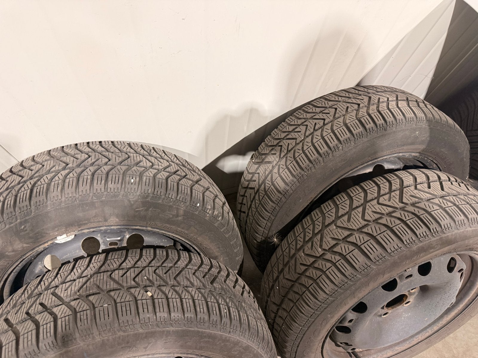 Winterbanden met stalen velgen polo a1 ibiza, Ophalen, Vw, Vw, Vw