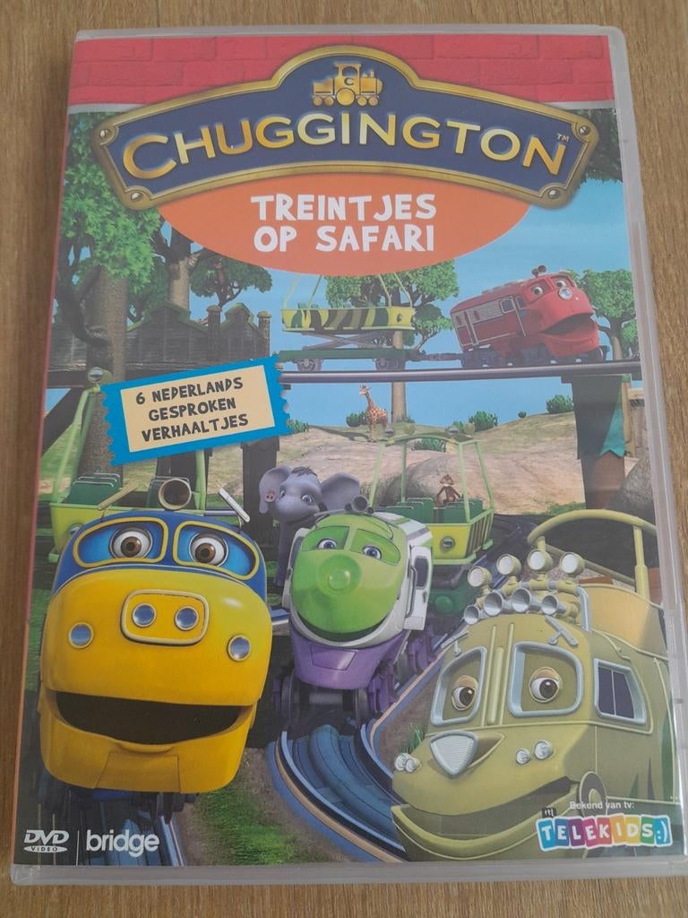 DVD Chuggington: Treintjes op Safari, Alle leeftijden, Ophalen of Verzenden, Zo goed als nieuw