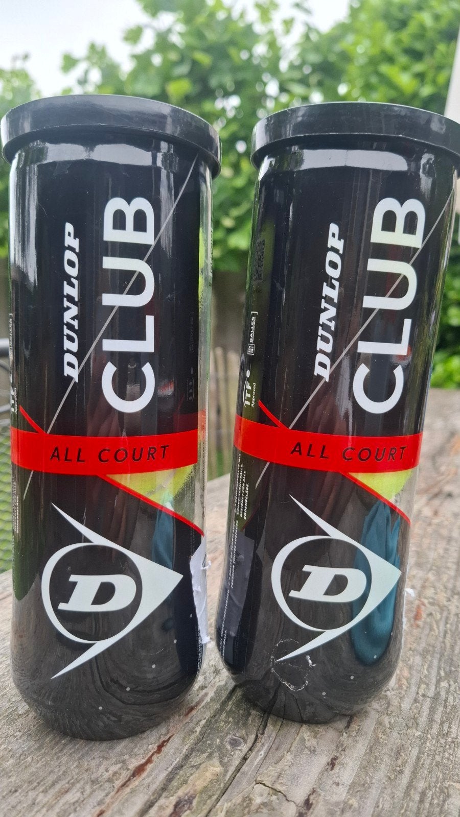 2x Dunlop Club All Court Tennisballen - Nieuw in verpakking, Sport en Fitness, Tennis, Ophalen, Nieuw, Ballen, Dunlop