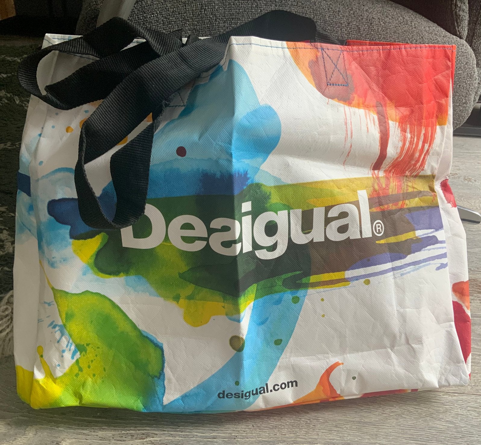 Desiqual strandtas 40 x 48, Ophalen of Verzenden, Zo goed als nieuw, Overige kleuren, Overige typen