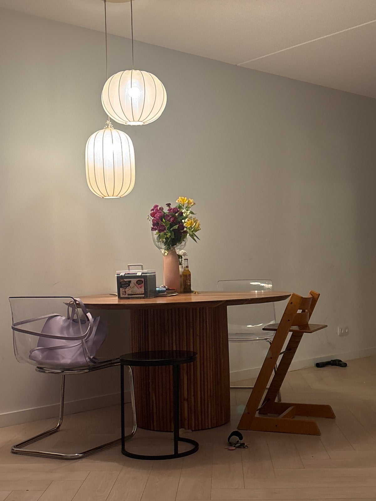 Eettafel Wehkamp - Rond, Hout, Zo goed als nieuw, Ophalen, 100 tot 150 cm, Rond, Zo goed als nieuw