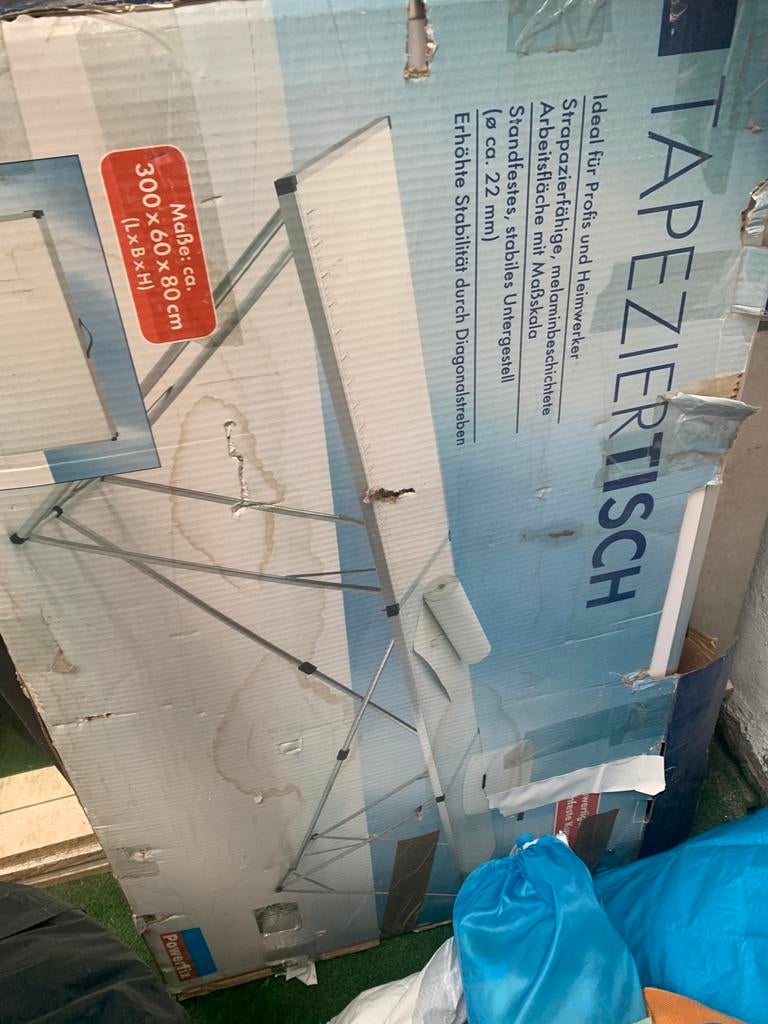 Te kopen mooi Buiten  tafel, Minder dan 4 cm, Overige materialen, Ophalen of Verzenden, Zo goed als nieuw