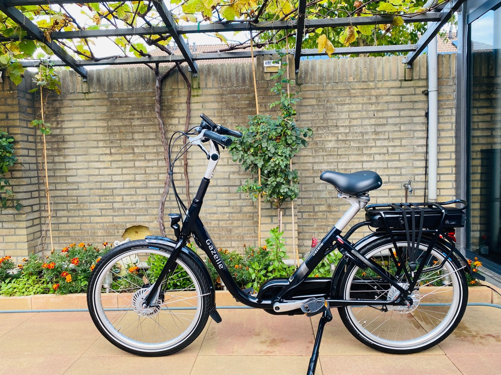 Elektrische Gazelle Balance.Fr U46 cm.Totaal.km 1877, Ophalen of Verzenden, Zo goed als nieuw, Minder dan 47 cm, 5467kc