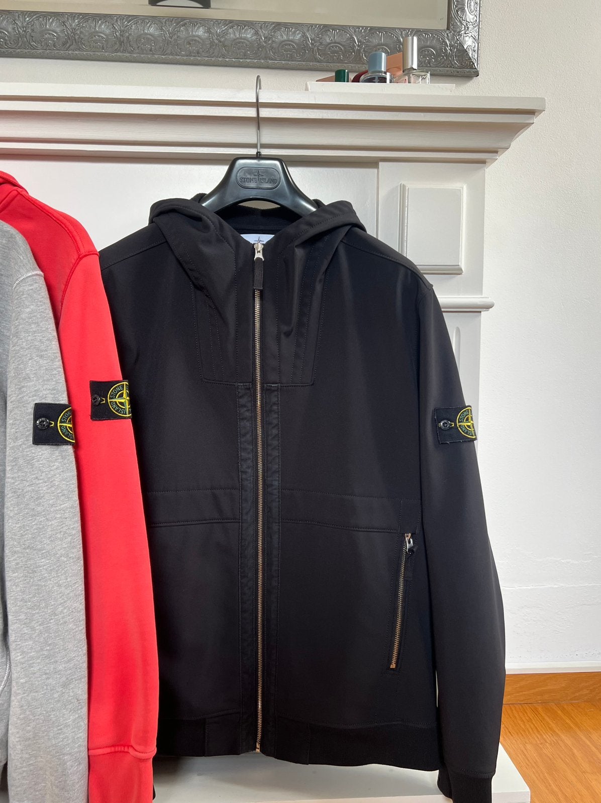 Stone Island | Soft Shell-R | Black | Size XL, Ophalen of Verzenden, Nieuw, Maat 56/58 (XL), Zwart