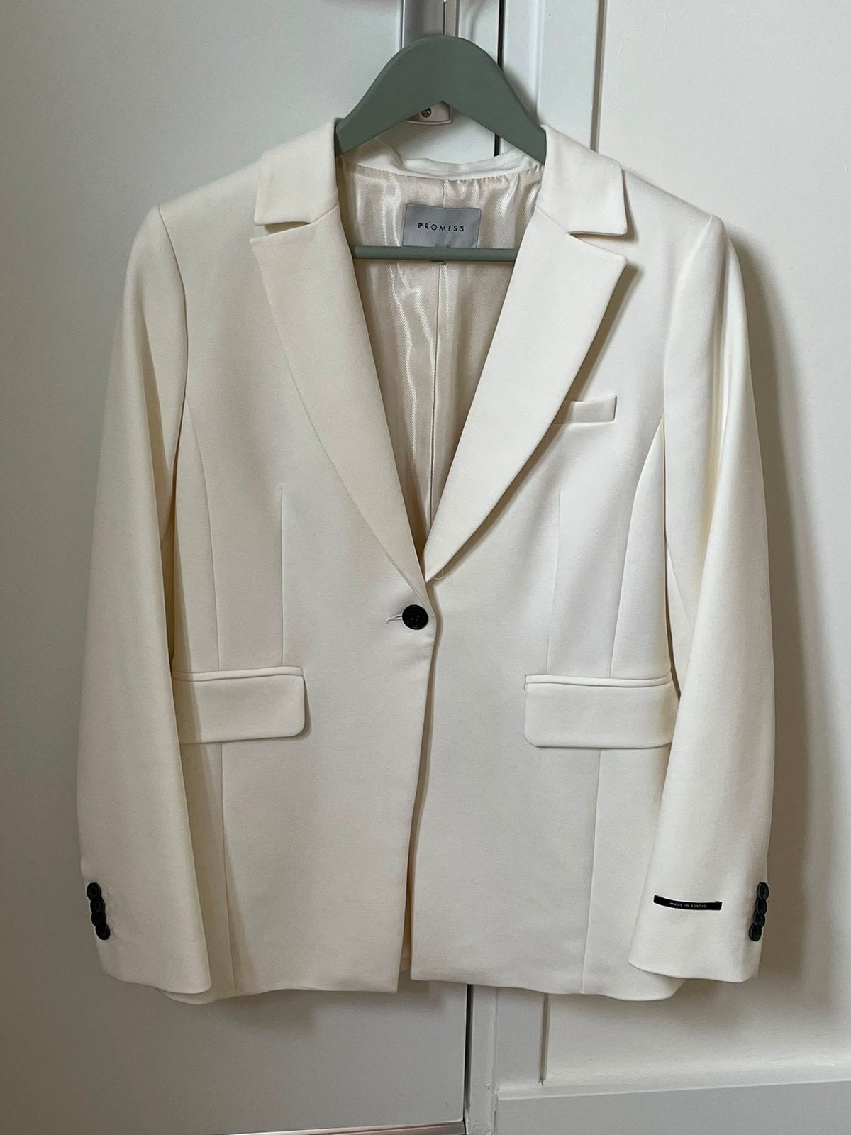 Blazer jasje dames créme wit, Kleding | Dames, Maat 38/40 (M), Overige kleuren, Nieuw, Ophalen of Verzenden