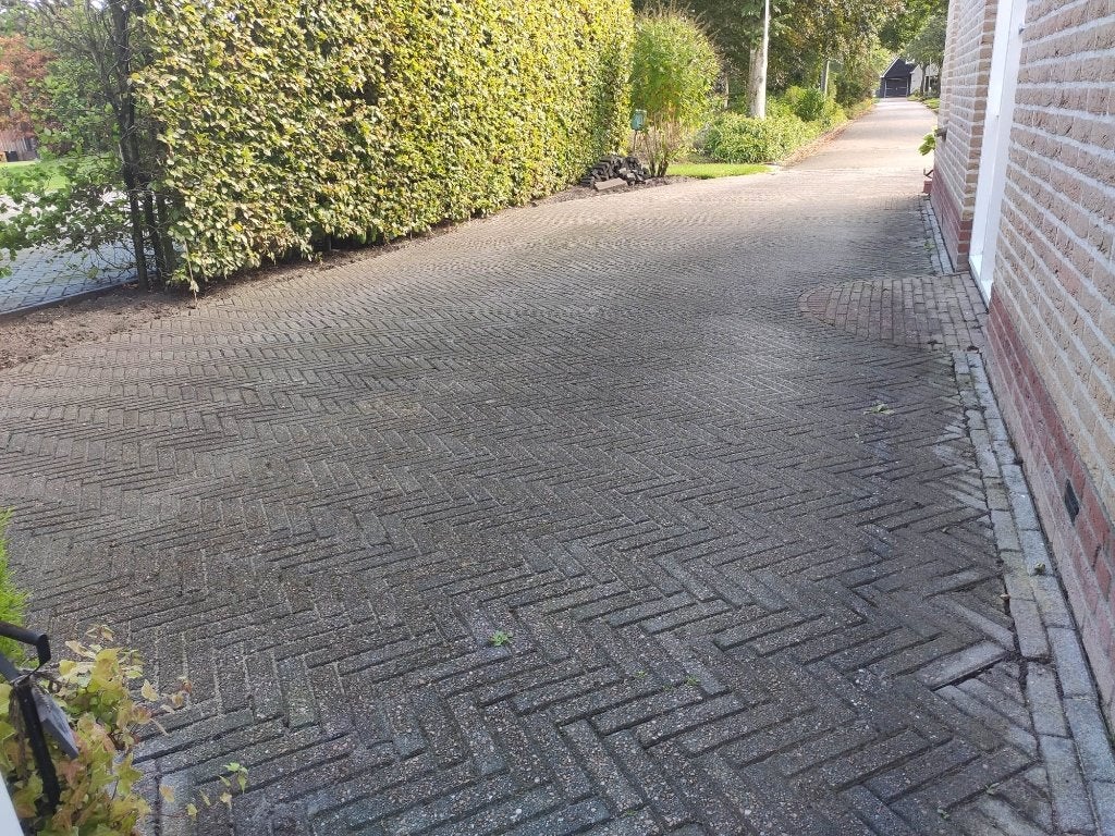 Waalformaat bestrating, Tuin en Terras, Ophalen, Gebruikt, Klinkers, 10 m² of meer