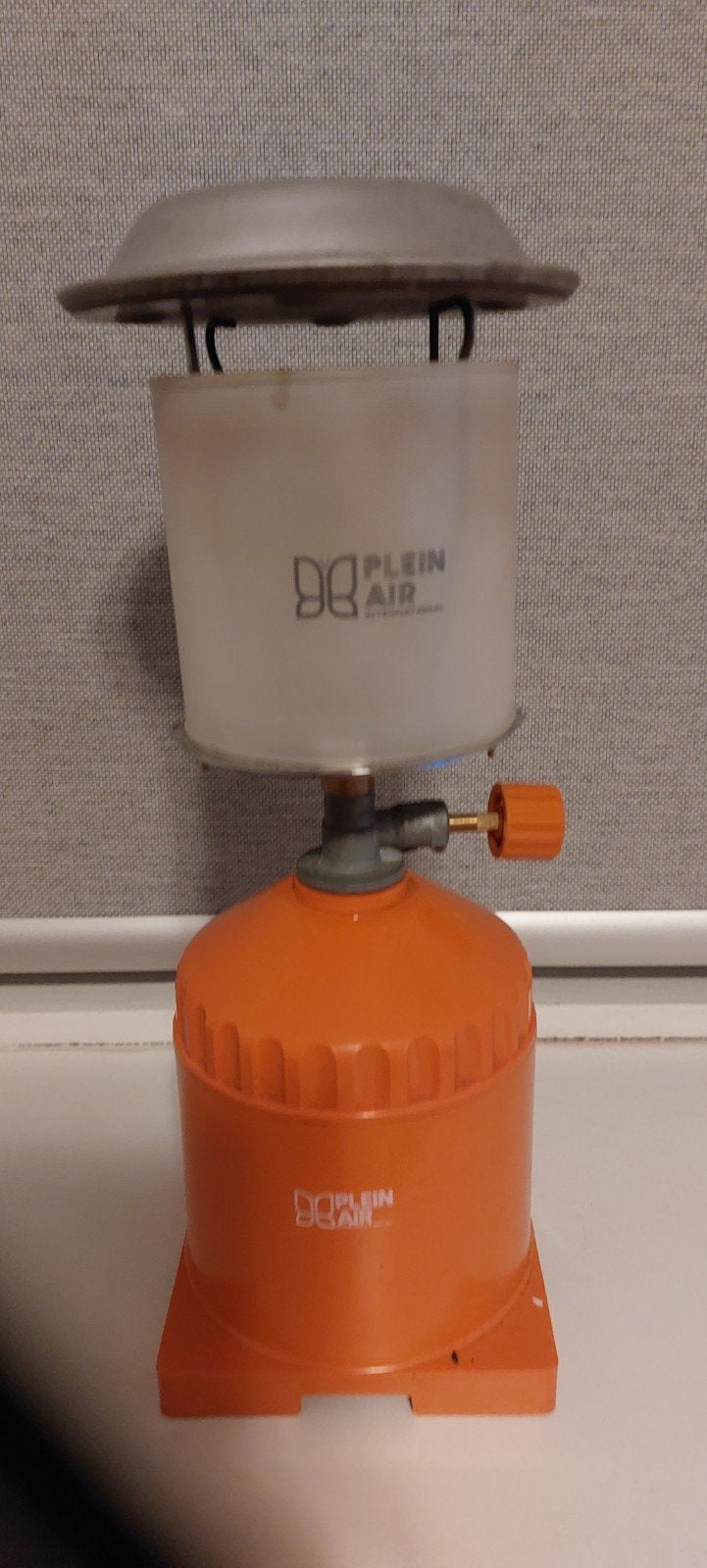 Plein Air Camping Gaslamp - Vintage Oranje, Ophalen, Gebruikt