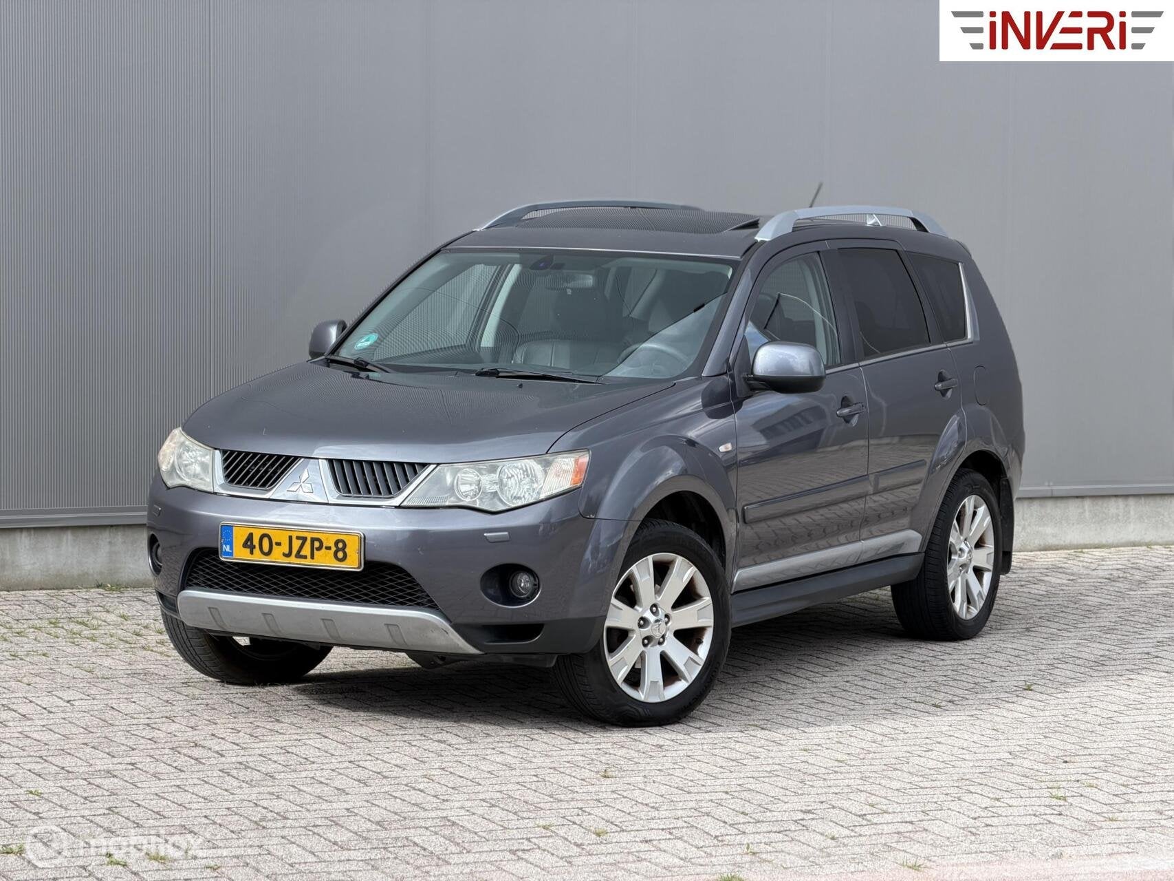 Mitsubishi Outlander 2.4 4WD 7 Per | LPG | Airco | APK Nieuw, Auto's, Automaat, 4 cilinders, 7 stoelen, Bedrijf