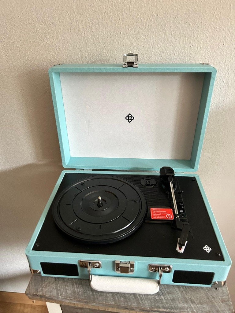 Retro platenspeler, Ophalen, Zo goed als nieuw, Platenspeler, Overige merken