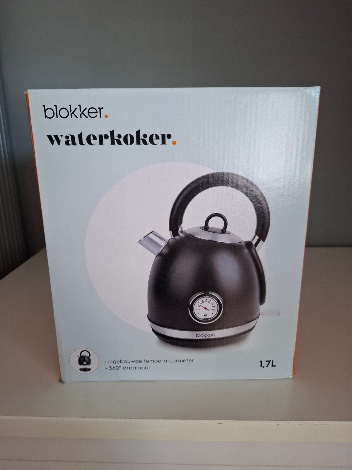 Blokker waterkoker met ingebouwde thermometer - 1.7L, Ophalen