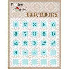 N55 Click dies nummers snijmal, Hobby en Vrije tijd, Kaarten | Zelf maken, Ophalen of Verzenden, Nieuw, Overige thema's, Pons of Mal