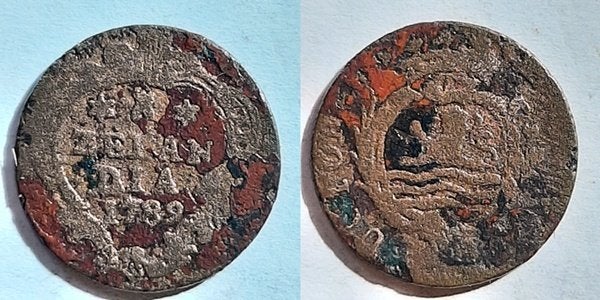Zeeland duit 1789, Postzegels en Munten, Munten | Nederland, Verzenden, Vóór koninkrijk, Overige waardes