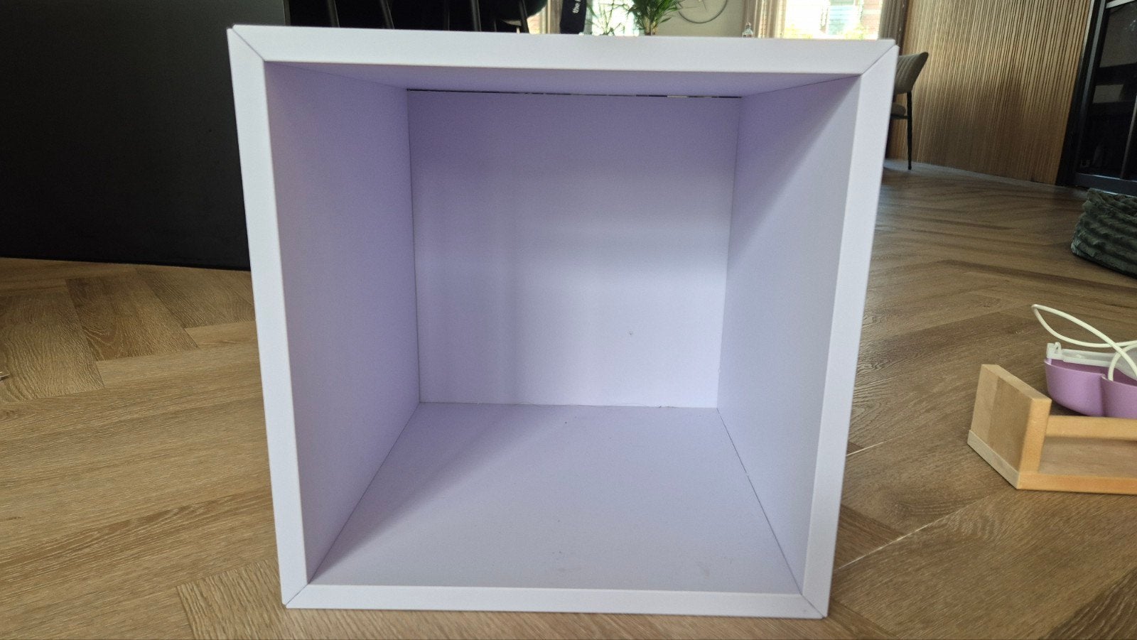 IKEA Eket kastje 35x35x35 lila - Nieuw!, Ophalen, Minder dan 50 cm, Nieuw, Minder dan 100 cm