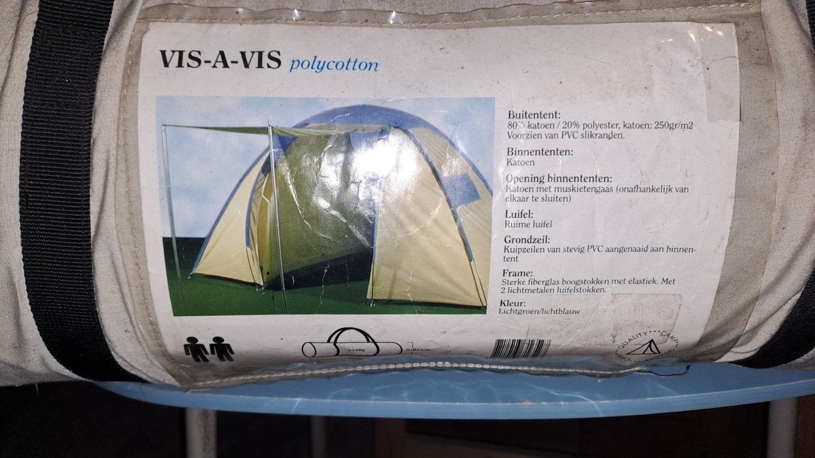 Vis a Vis  tent, Caravans en Kamperen, Tenten, Ophalen of Verzenden