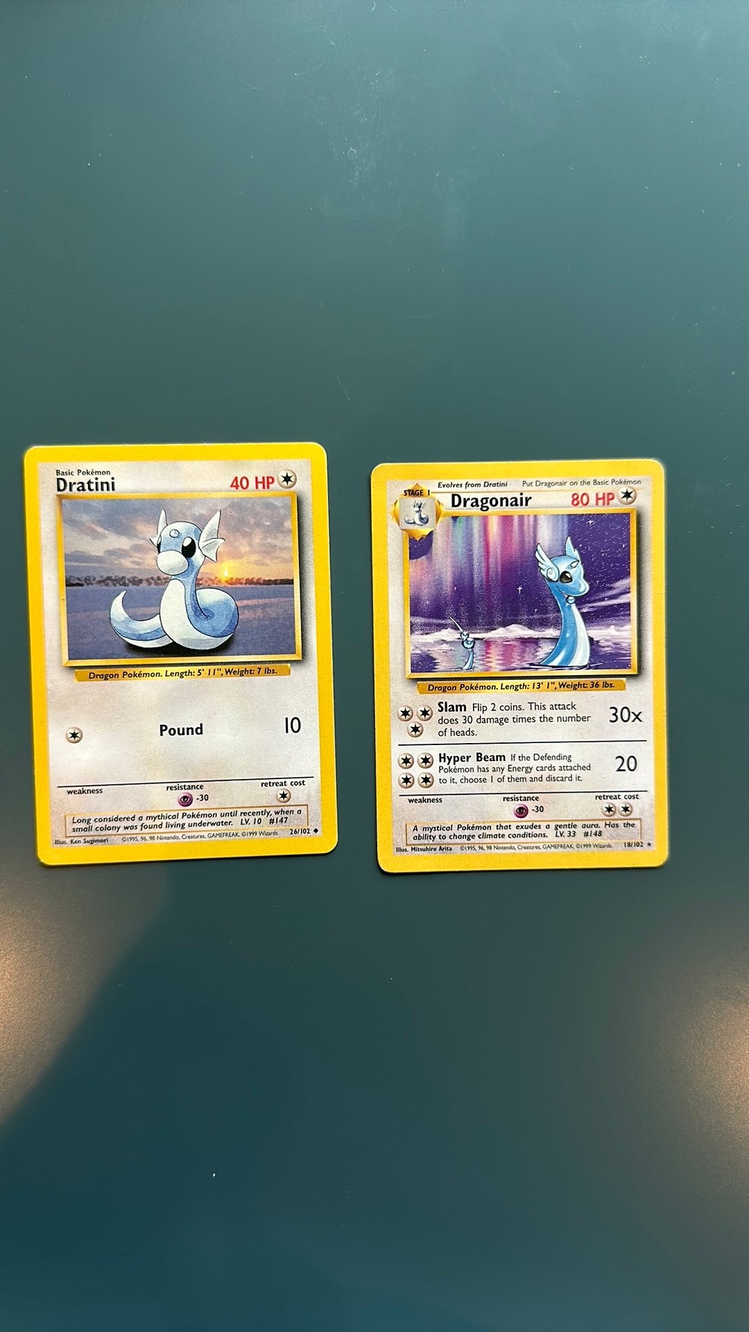 Dratini en Dragonair, Ophalen of Verzenden, Zo goed als nieuw