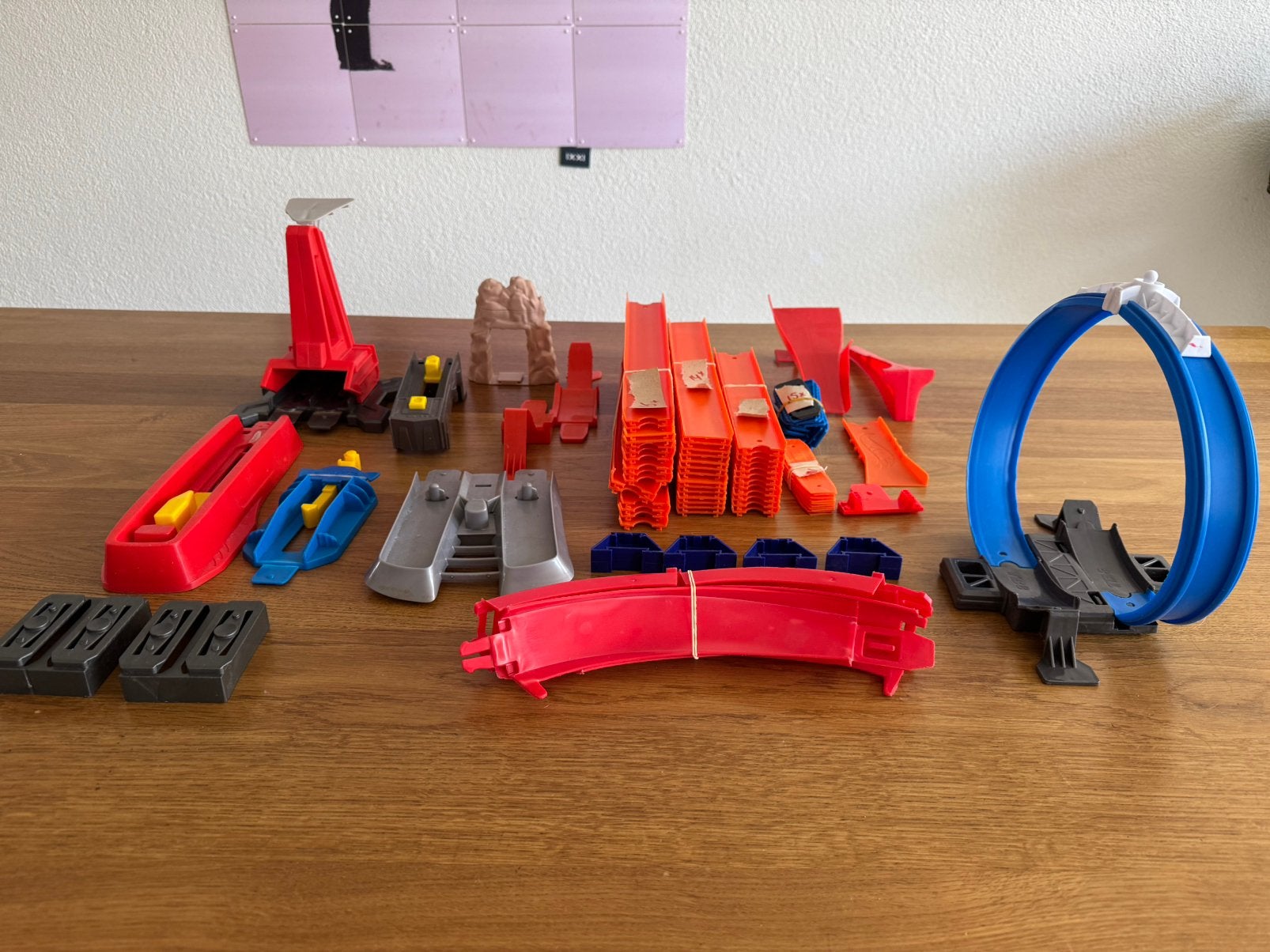 HotWheels baan, Kinderen en Baby's, Speelgoed | Racebanen, Ophalen of Verzenden, Hot Wheels, Handmatig, Met looping