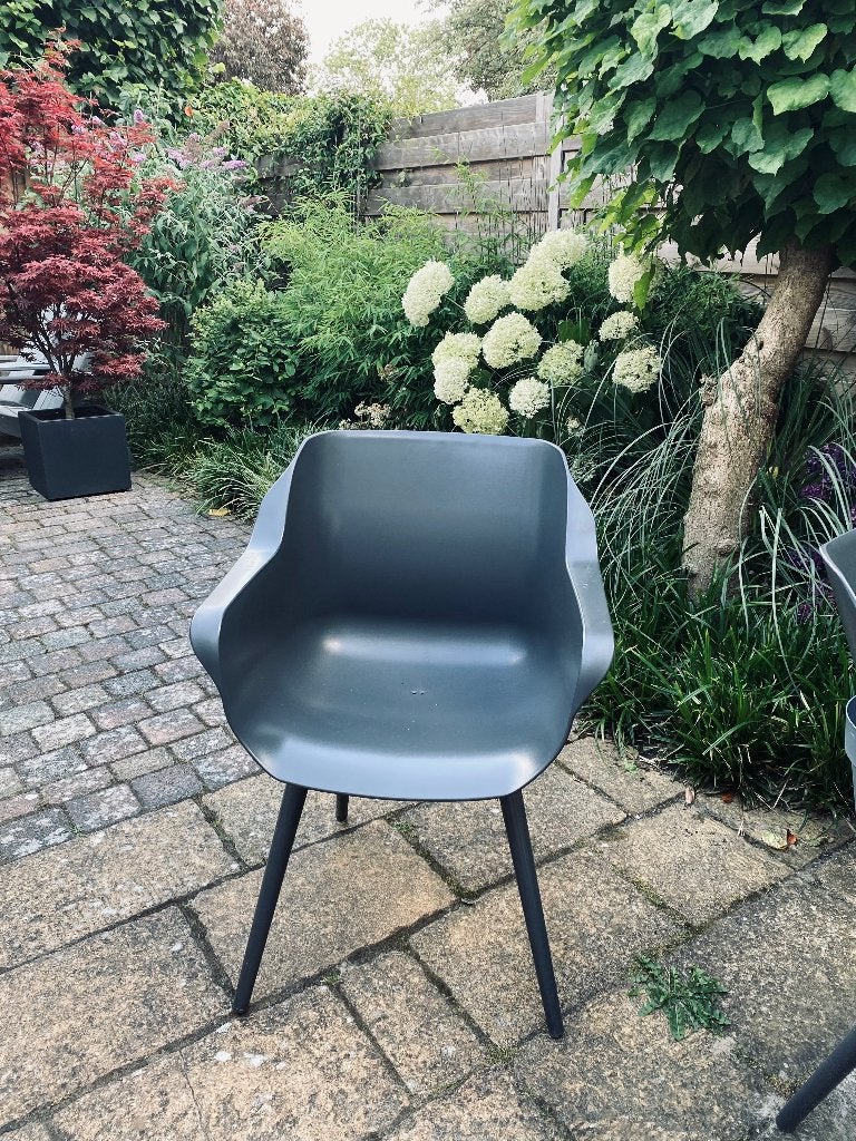 Tuinmeubels, Tuin en Terras, Tuinsets en Loungesets, Ophalen, 4 zitplaatsen, Kunststof, Zo goed als nieuw