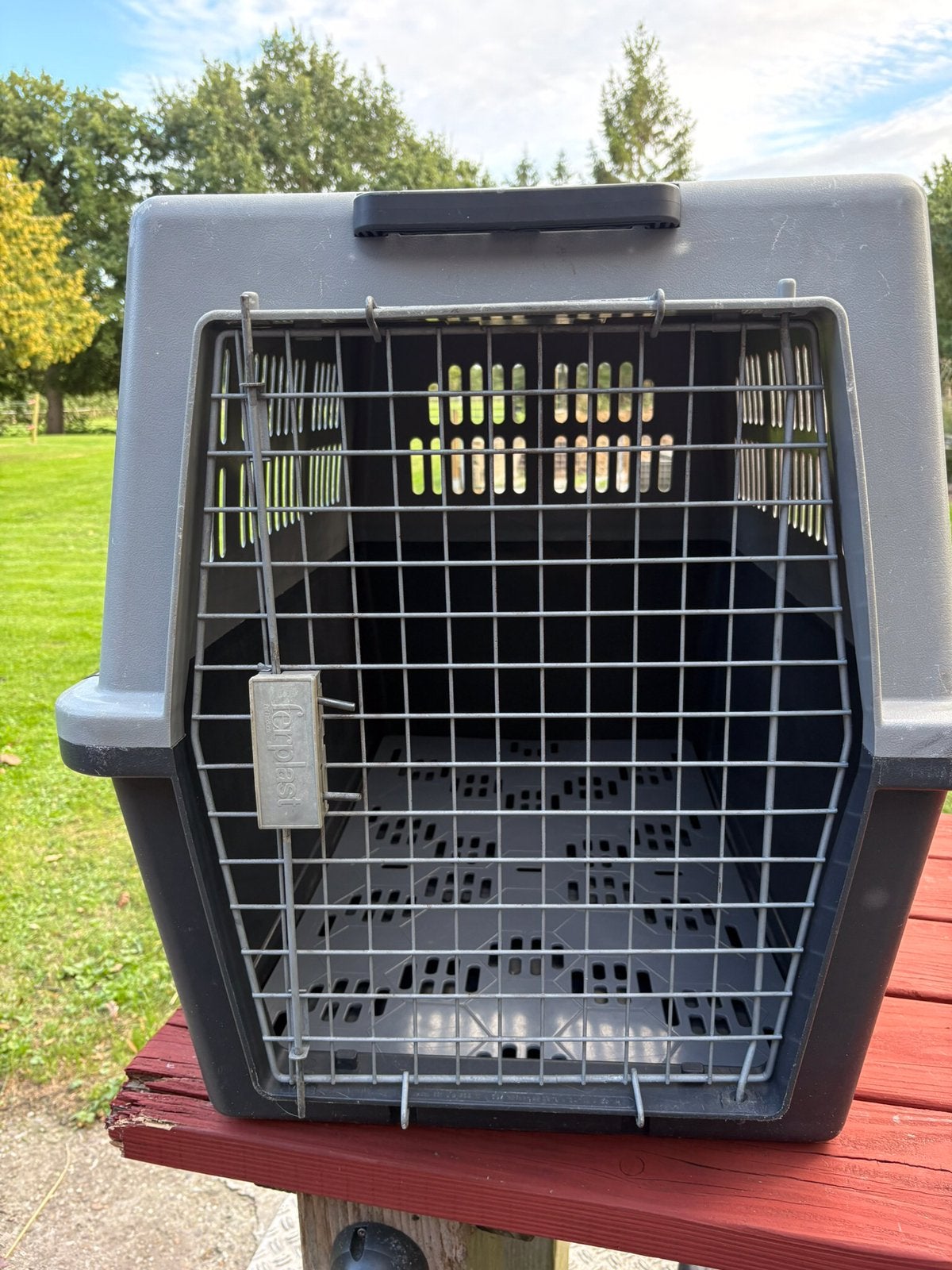Ferplast Atlas 60 honden bench, Dieren en Toebehoren, Ophalen of Verzenden, Zo goed als nieuw