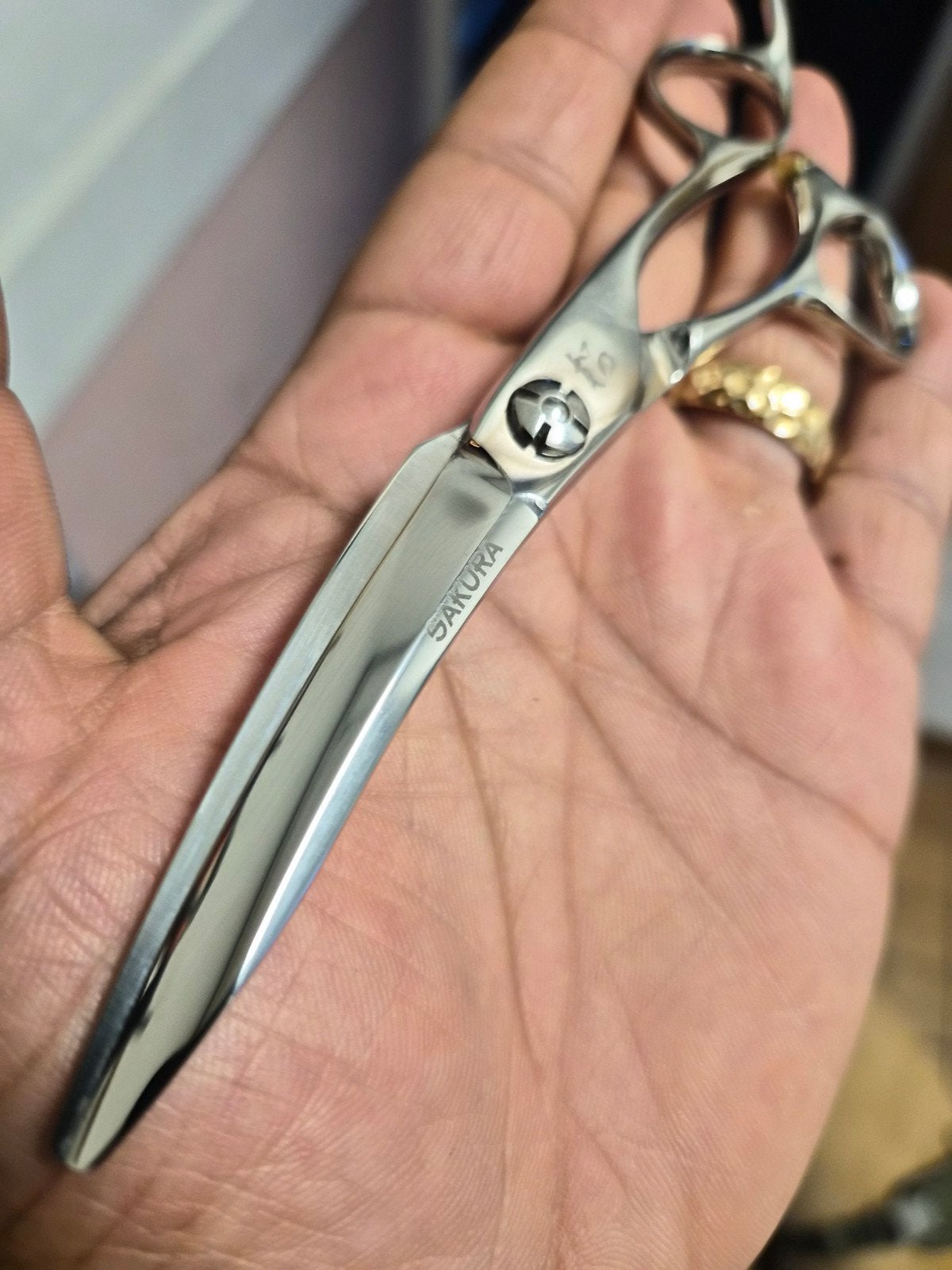 Sakura SS40 kappers schaar 5.8", Ophalen of Verzenden, Zo goed als nieuw