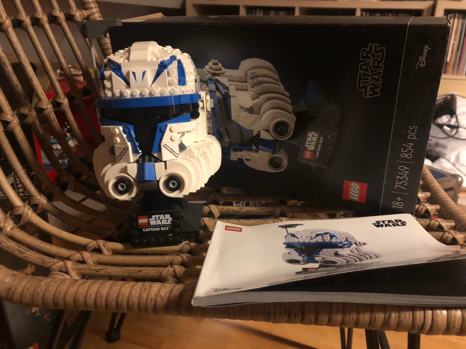 Lego Star Wars 75349 Captain Rex Helm, Kinderen en Baby's, Speelgoed | Duplo en Lego, Gebruikt, Star Wars, Lego, Ophalen of Verzenden