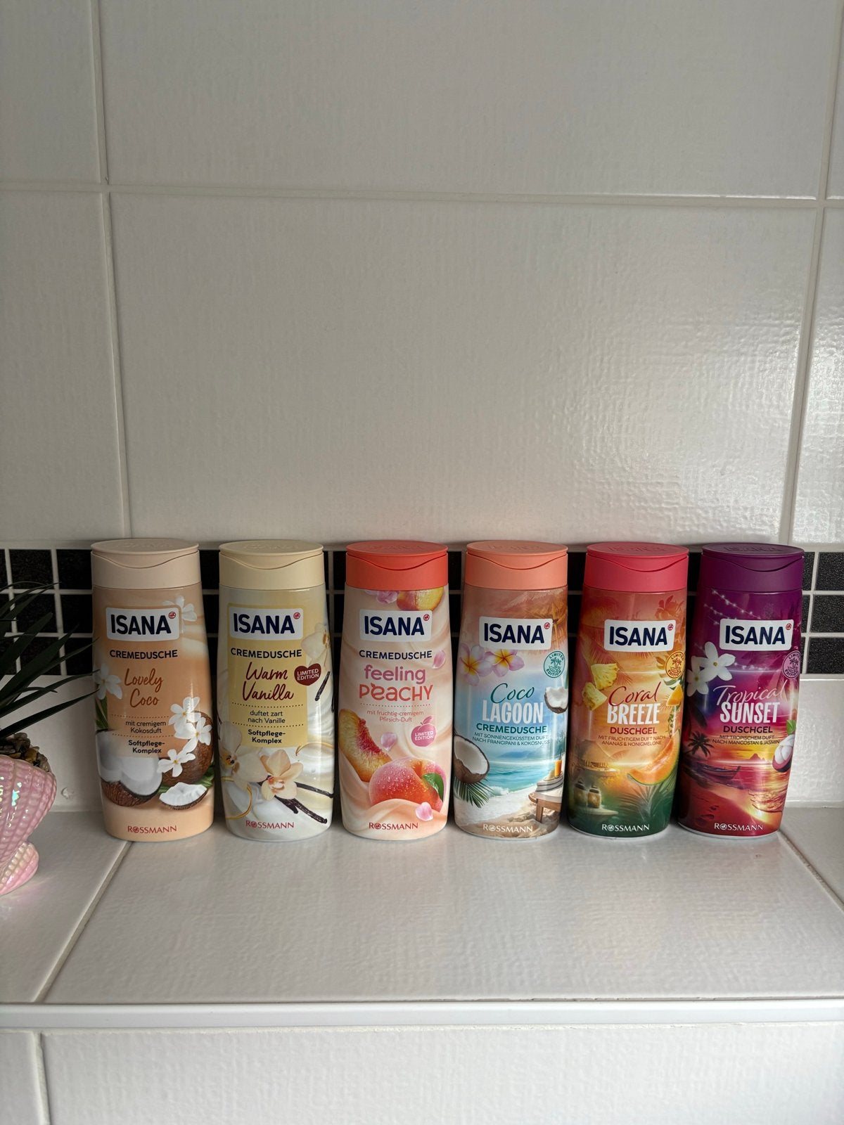 Isana Crèmedouche & Douchegel - Diverse Geuren (6 stuks), Sieraden, Tassen en Uiterlijk, Uiterlijk | Lichaamsverzorging, Ophalen of Verzenden
