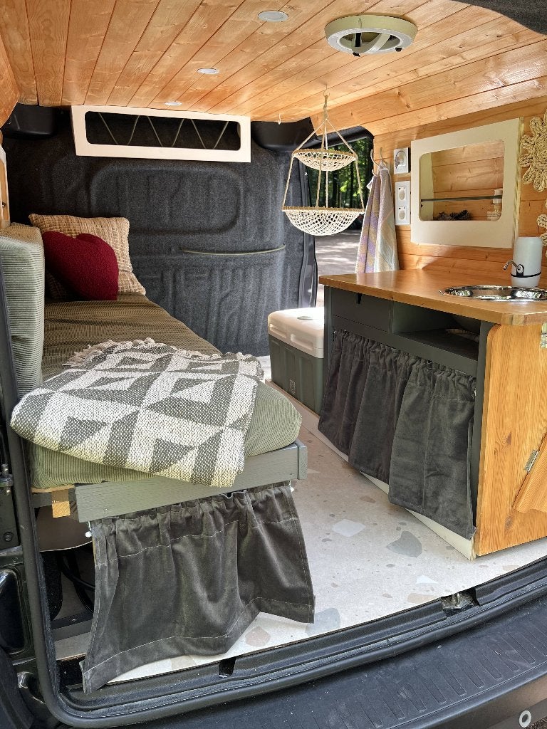 Unieke mini camper | Opel combo L2 | Euro 6 | Offgrid |, Overige merken, Buscamper of Camperbus, Watertank (Schoon), Tot en met 2