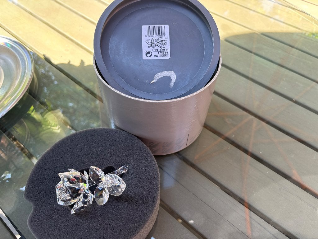Swarovski Kristallen Roos - Elegante Decoratie, Verzamelen, Swarovski, Verzenden, Nieuw, Figuurtje
