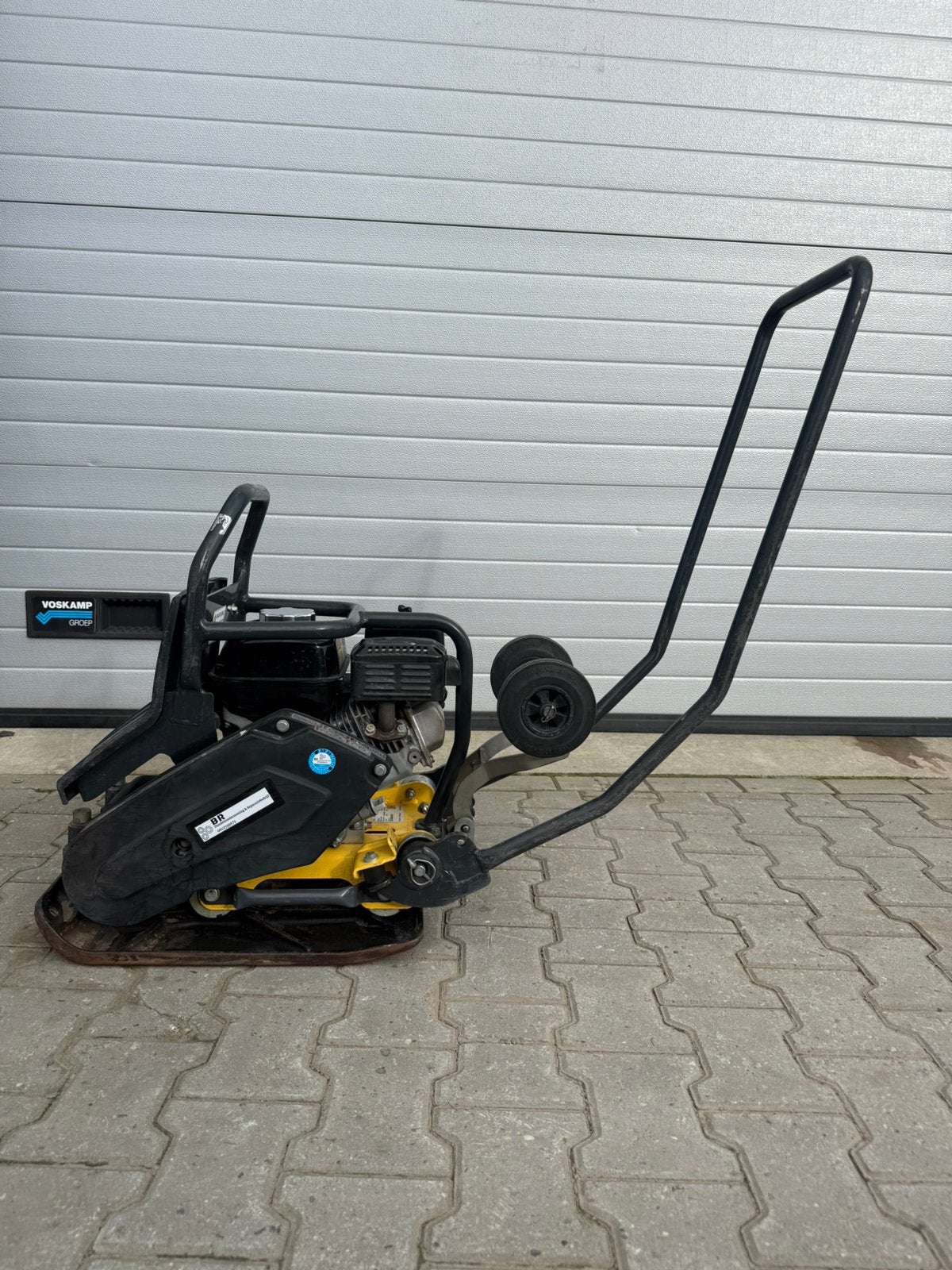 Bomag BP10/35 Trilplaat, Ophalen, Gebruikt