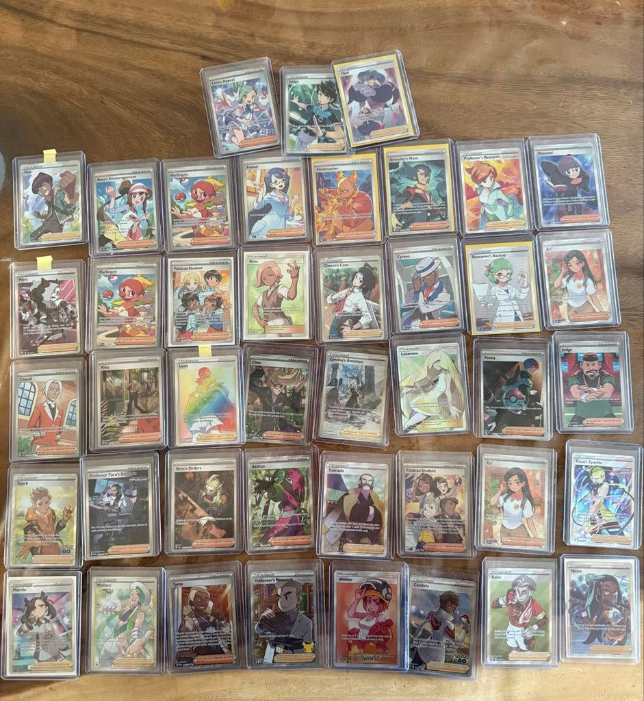 Grote collectie Pokémon Trainer kaarten (50+ stuks), Ophalen of Verzenden, Zo goed als nieuw