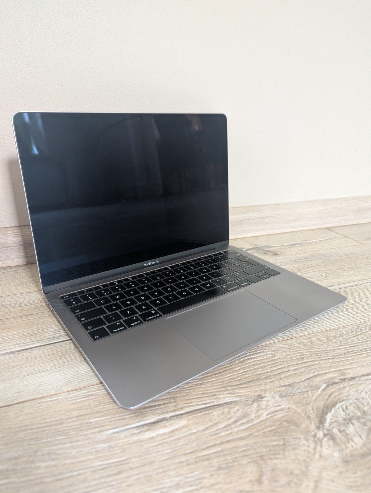 MacBook Air 13,3" Retina 2019 8gb 250gb Space Grey Apple, Computers en Software, Gebruikt, 256 GB, Qwerty, 8 GB