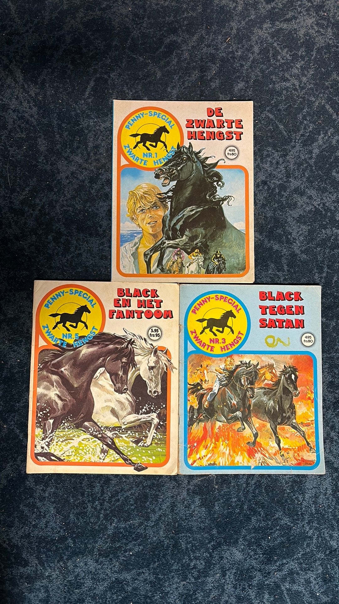 3x stripboeken jaren 60/70, Boeken, Stripboeken, Meerdere stripboeken, Ophalen of Verzenden, Zo goed als nieuw