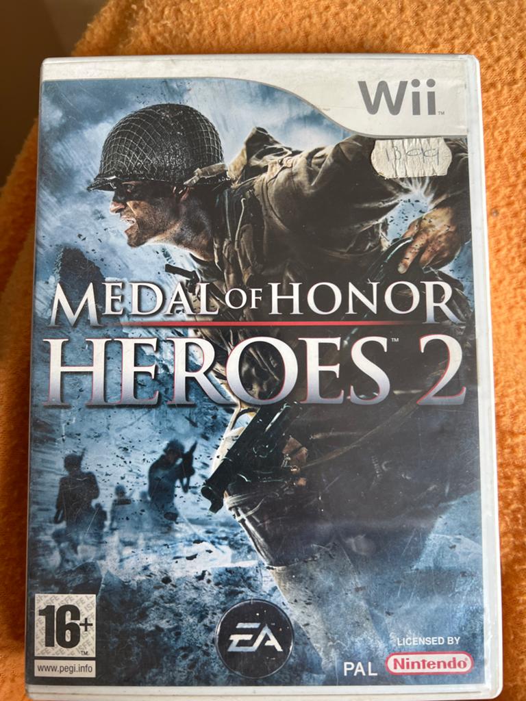 Medal of Honor Heroes 2 - Wii (Gebruikt), Online, Shooter, 1 speler, Ophalen of Verzenden
