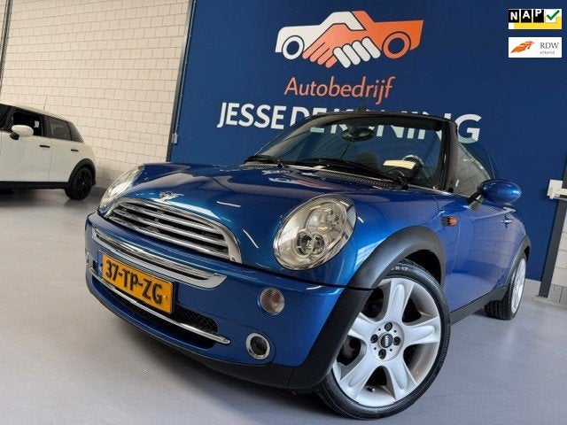 Mini Cabrio 1.6 Cooper Pepper Cabriolet / 1e eigenaar / boek, Voorwielaandrijving, Stof, 4 cilinders, Cabriolet