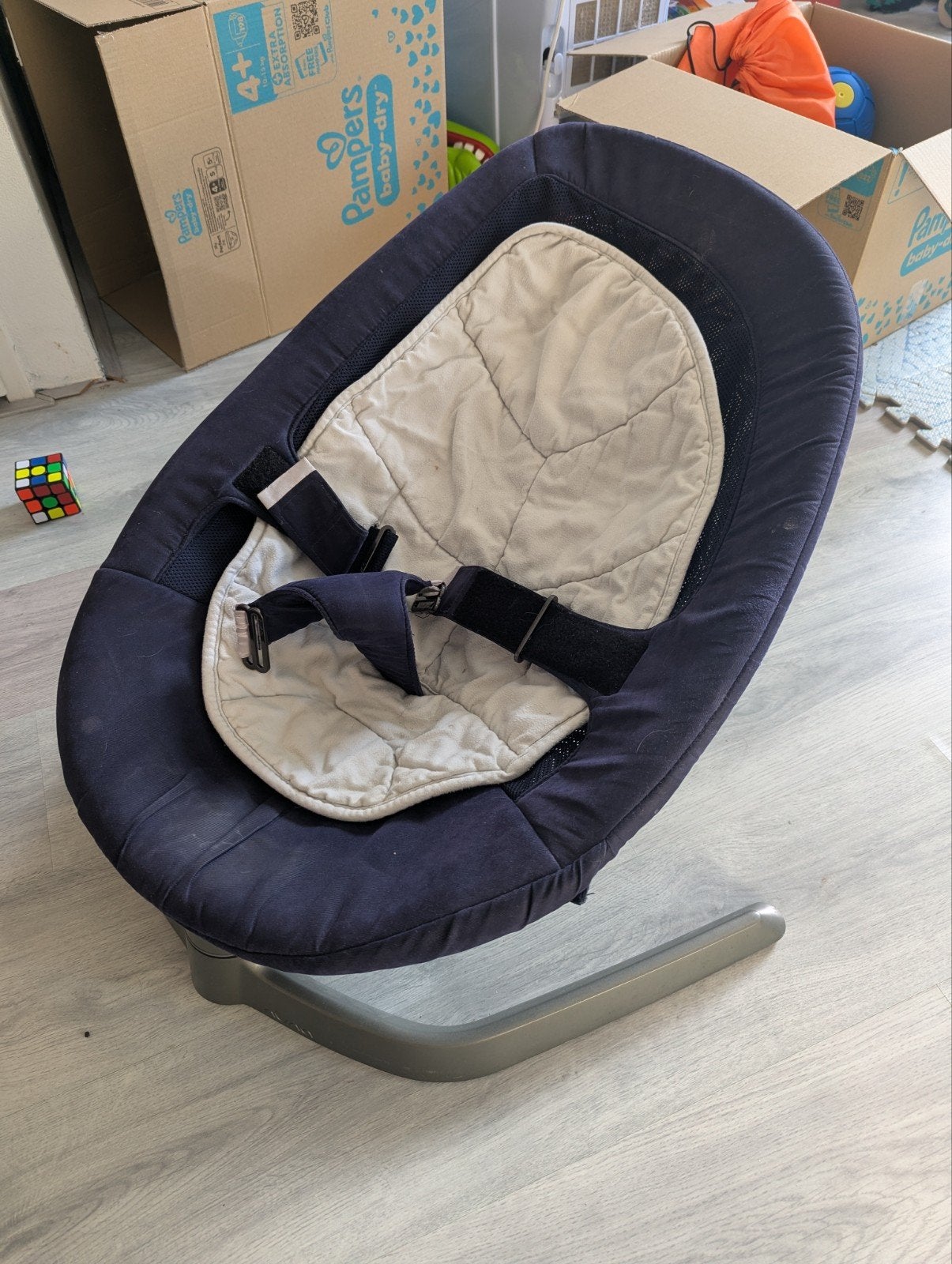 nuna leaf wipstoel, Kinderen en Baby's, Wipstoeltjes, Ophalen, Gebruikt