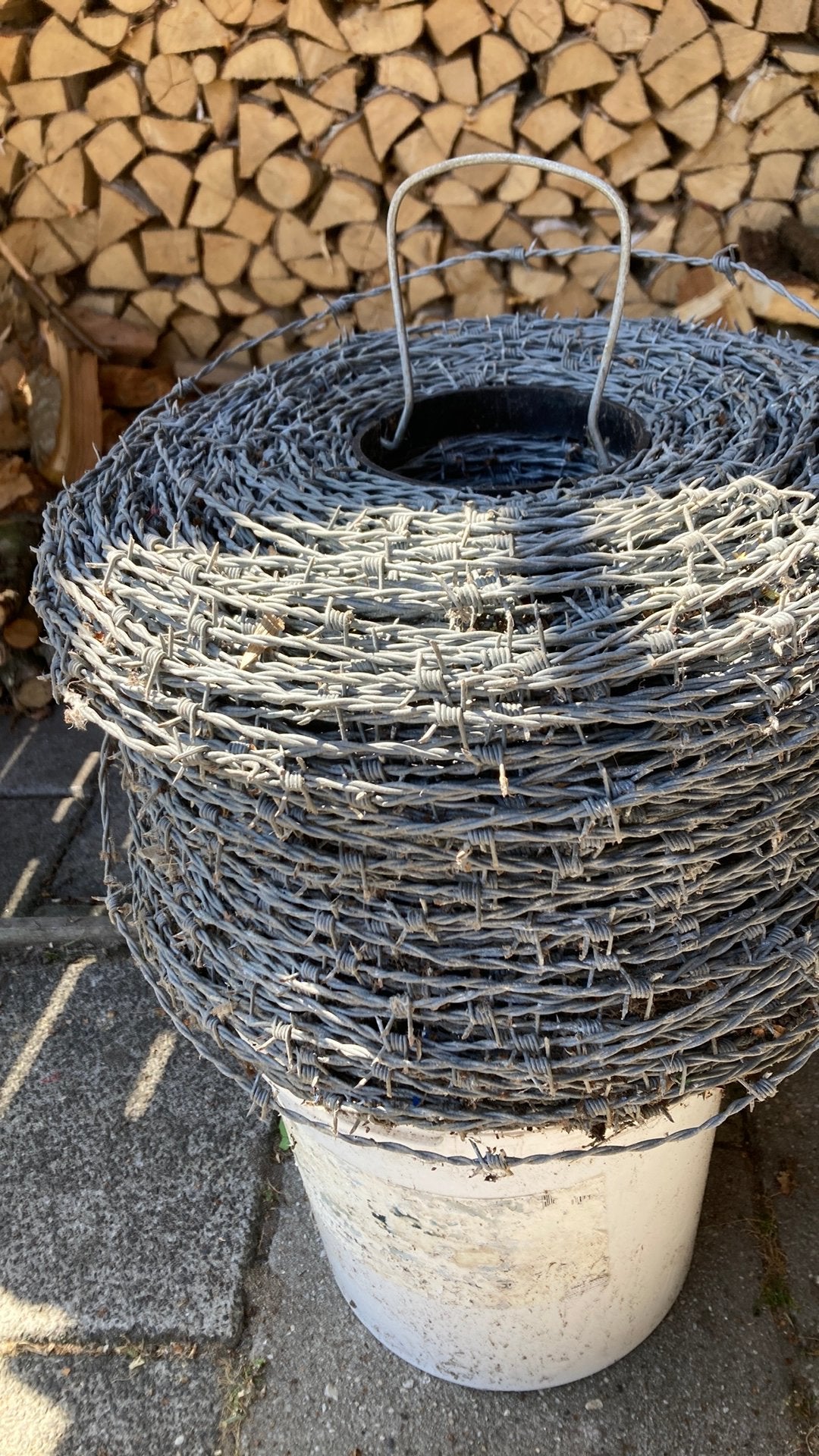 Prikkeldraad, Tuin en Terras, Ophalen, Zo goed als nieuw, 20 meter of meer