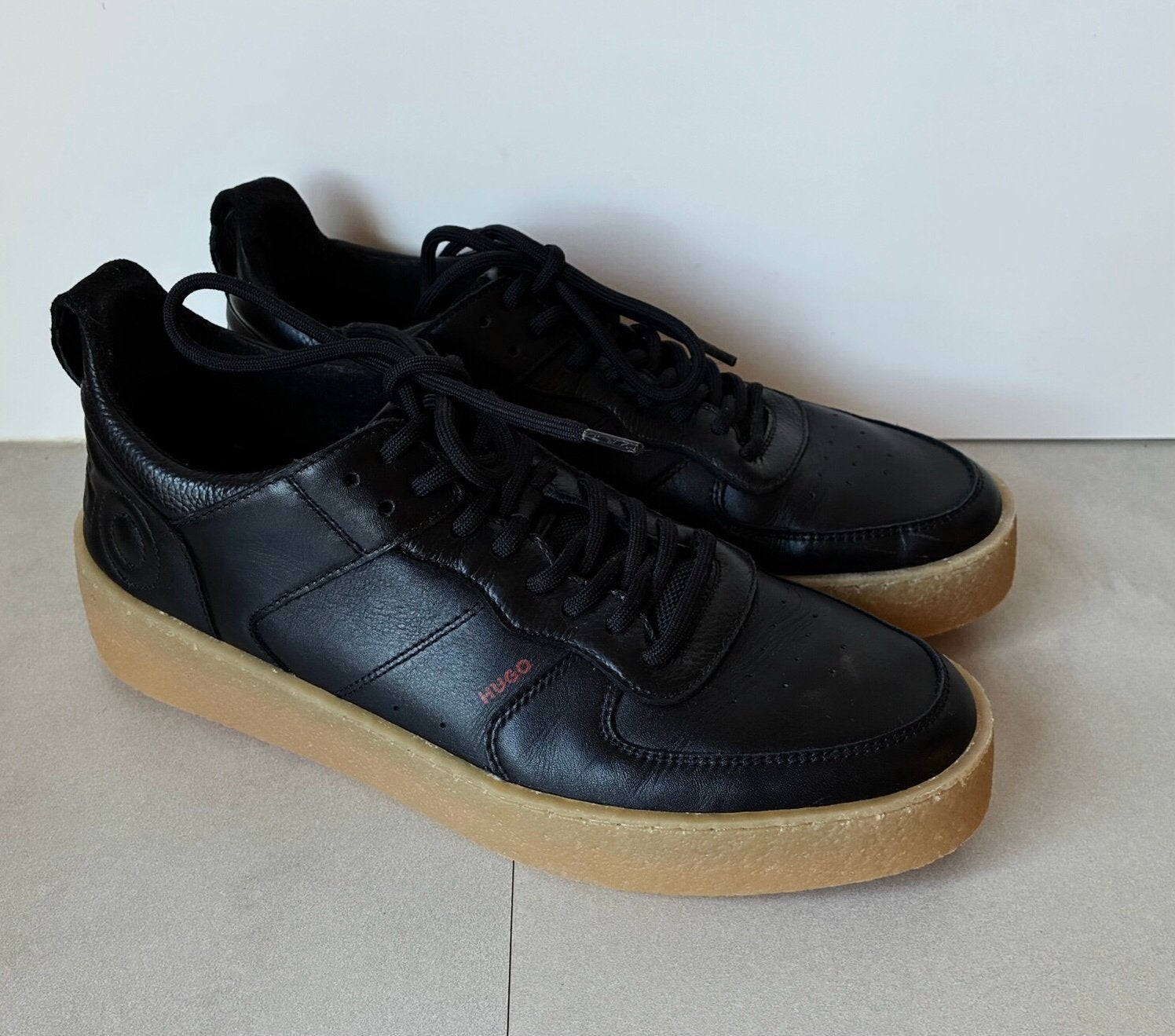HUGO SNEAKERS MT: 42 NIEUW, Verzenden, Zwart, Nieuw, Sneakers of Gympen