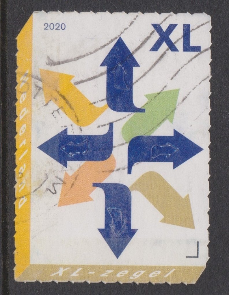XL zegel (NVPHnr 3823) gest, Ophalen of Verzenden, Na 1940, Gestempeld