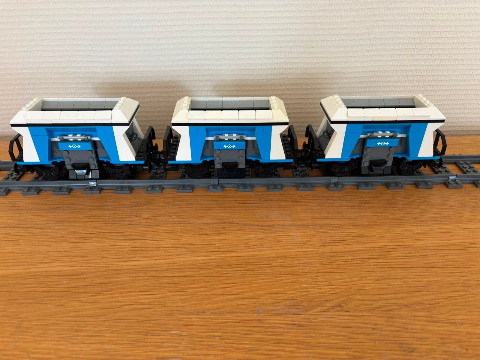 Trein Wagon 3x (moc), Ophalen of Verzenden, Zo goed als nieuw