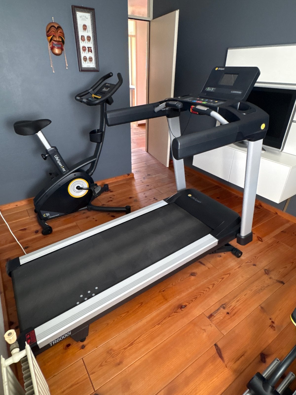 LifeSpan Loopband TR6000i, Ophalen, Zo goed als nieuw, Metaal, Loopband