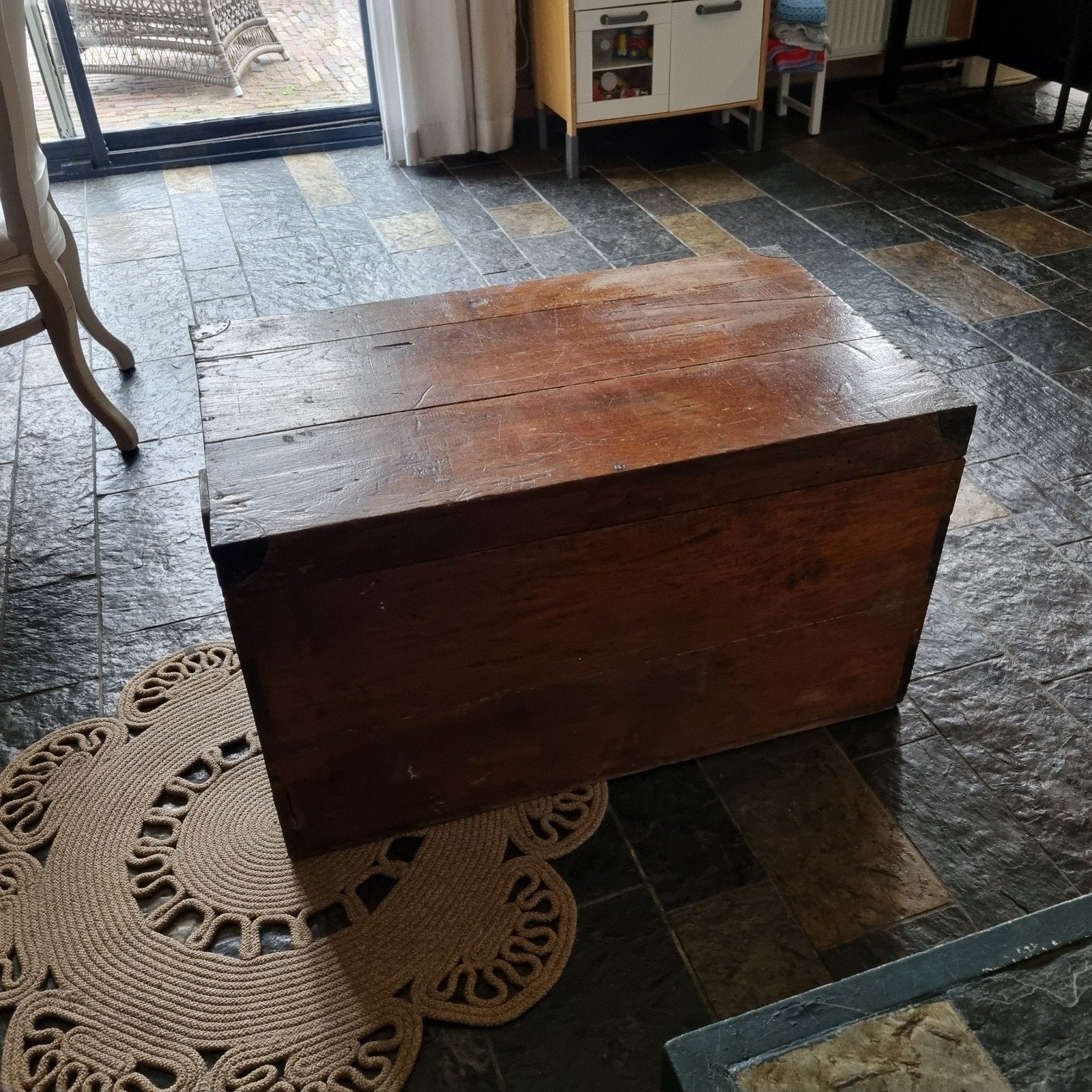 Grote kist, Ophalen, 50 tot 100 cm