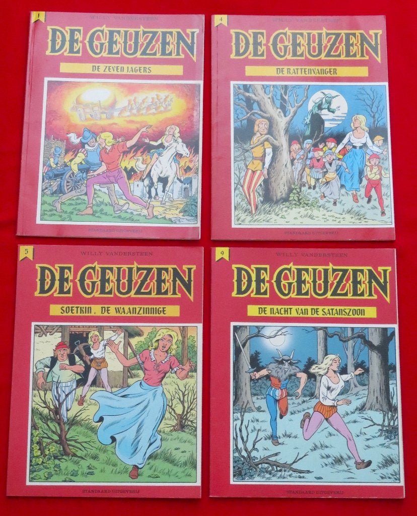 Stripboeken De Geuzen - Willy Vandersteen, Boeken, Meerdere stripboeken, Ophalen, Gelezen, Willy van der Steen.
