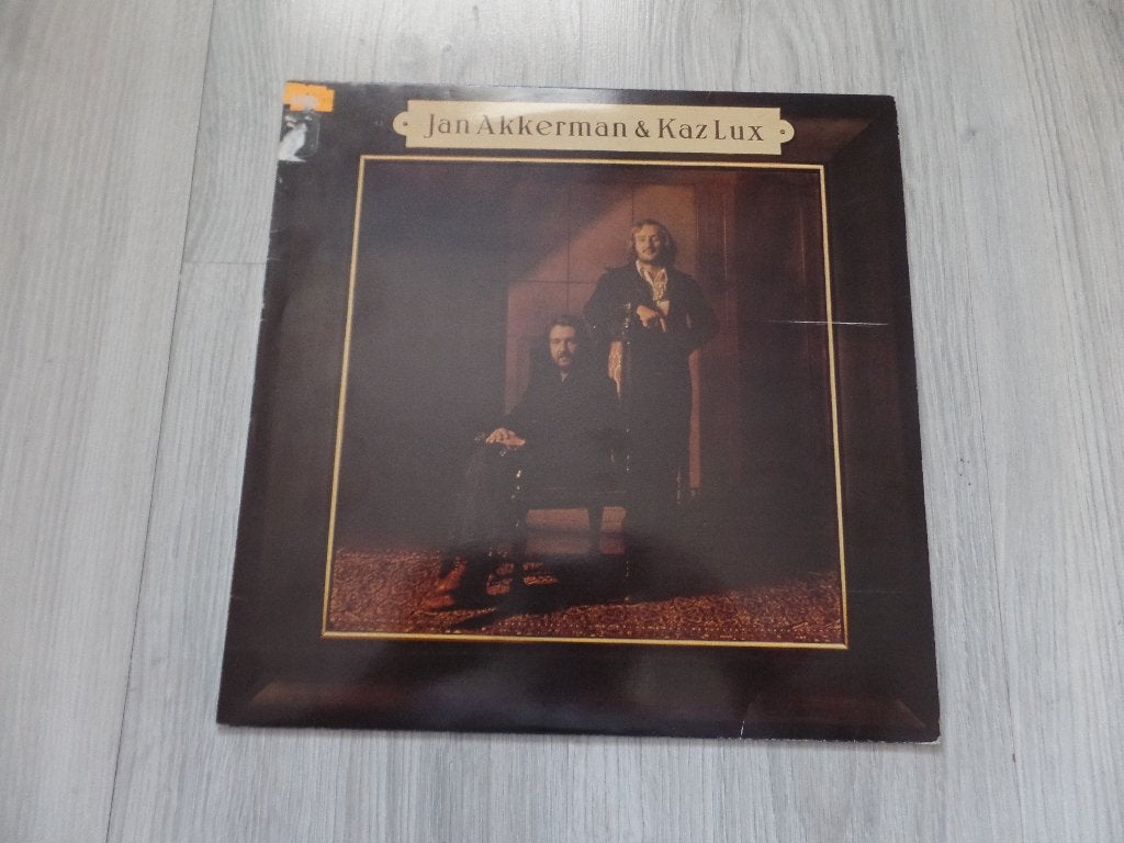 Jan Akkerman & Kaz Lux lp, Gebruikt, Overige genres, Ophalen of Verzenden, Inclusief doosje