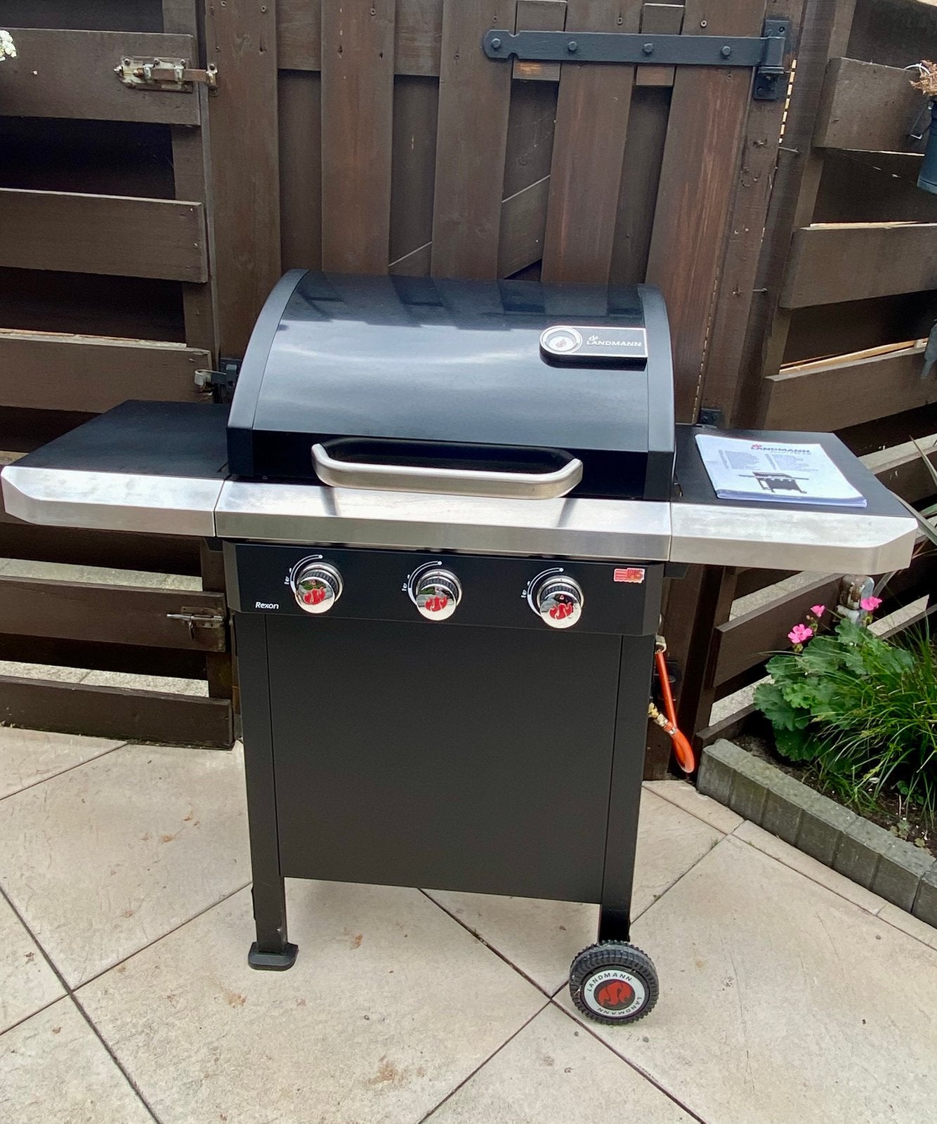 Landmann Rexon 3.0 PTS Gasbarbecue - Zo goed als nieuw, Ophalen, Zo goed als nieuw