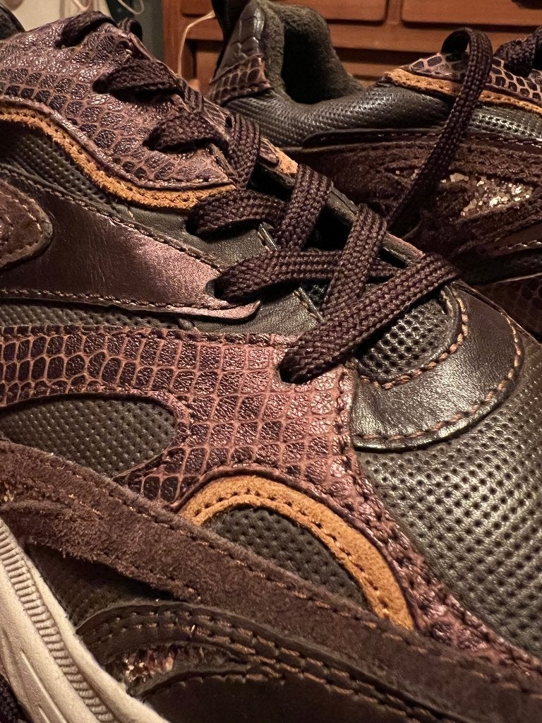 Bruine leren Harper sneakers, Kleding | Dames, Bruin, Nieuw, Ophalen of Verzenden, Sneakers of Gympen
