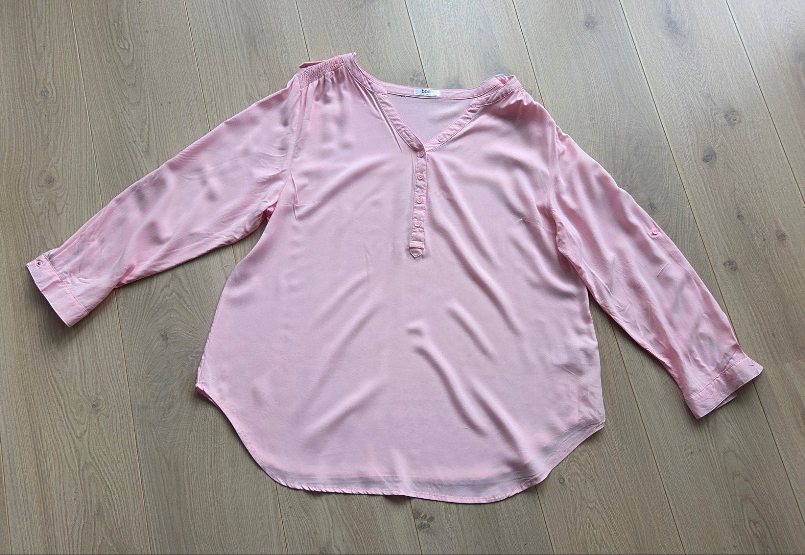 Roze blouse van Bonprix maat 44/46, Ophalen of Verzenden, Zo goed als nieuw, Maat 42/44 (L), Roze