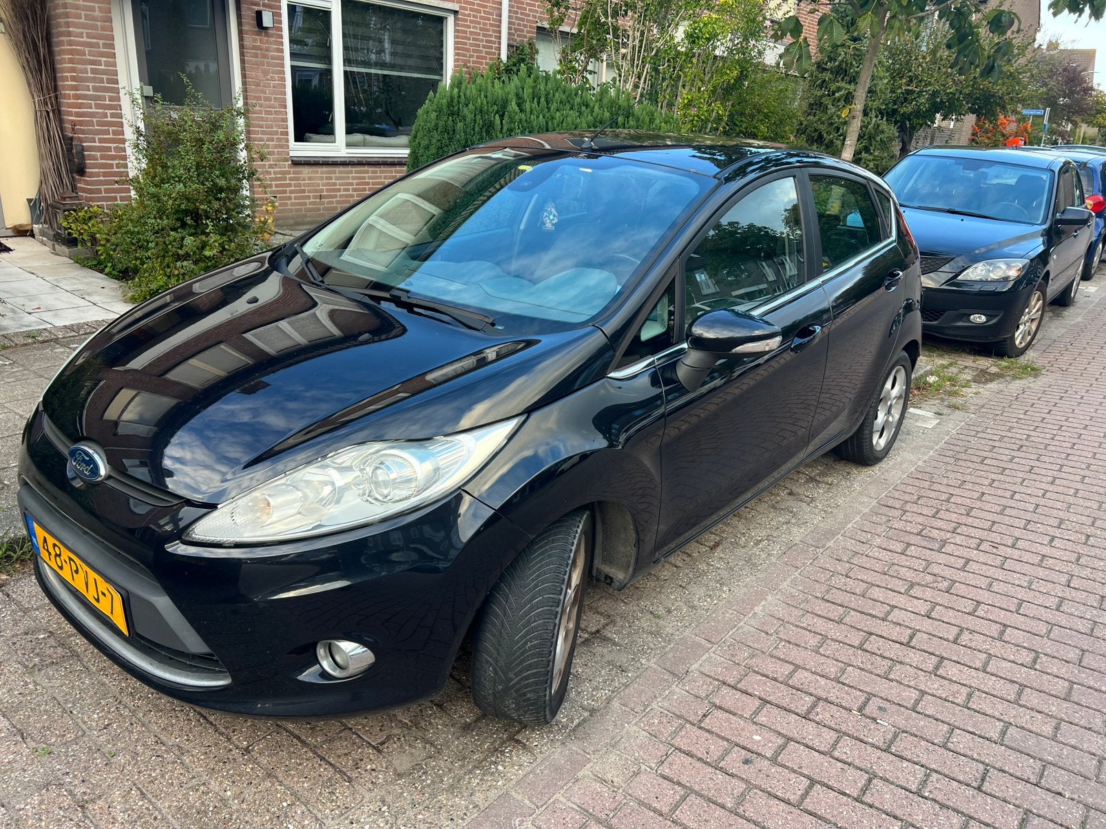 Ford Fiesta, Auto's, Voorwielaandrijving, 600 kg, 1165 kg, Zwart
