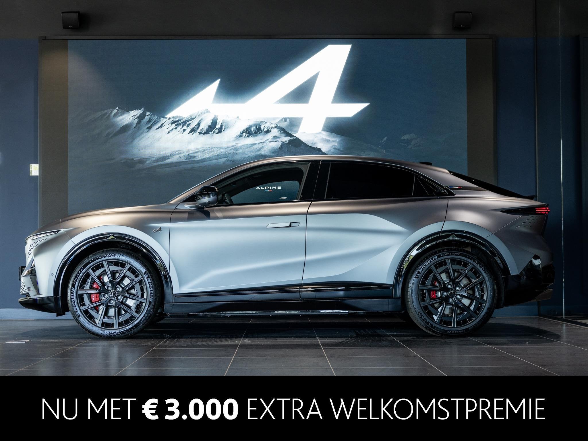 Alpine A390 GT | Gris Tonnerre mat | Pack Driving: Active Dr, Stof, Overige modellen, Overige carrosserieën, Nieuw
